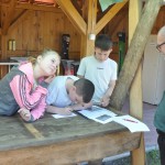 Az Országos Natúrparki Vetélkedőn a „Kisrigók” csapata Fotó: Magyar Natúrpark Szövetség Facebook oldala